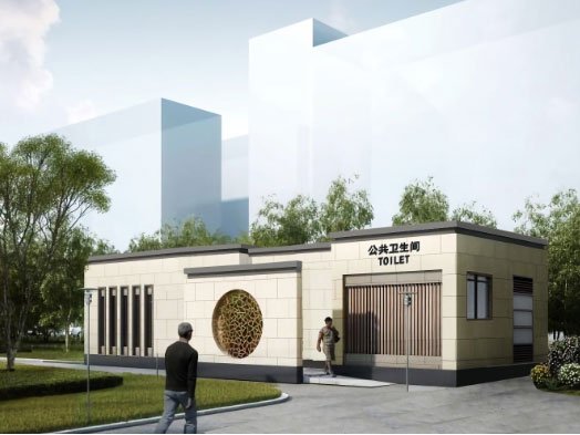 大成镇豪华组装型移动厕所